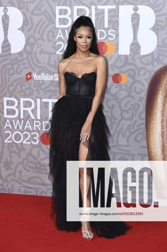Sarah Jane Crawford at the 43 BRIT Awards 2023 ceremony at the O2 Arena London, 11 02 2023. Foto:xS.xFuturexImage