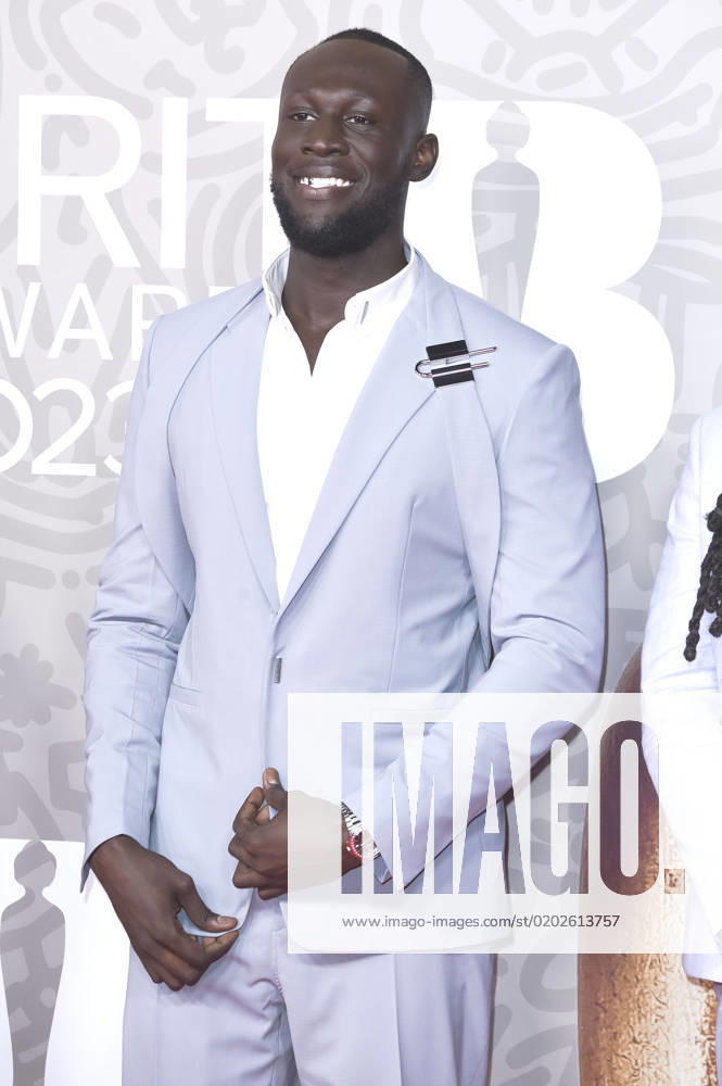Stormzy at the 43 BRIT Awards 2023 ceremony at the O2 Arena London, 11 02 2023 Foto:xS.xFuturexImage