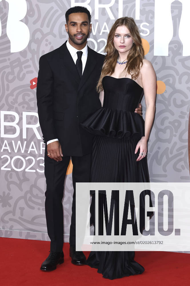 Lucienne Laviscount and Camille Razat at the 43 BRIT Awards 2023 ceremony at the O2 Arena London, 11 02 2023. Foto:xS.xFuturexImage