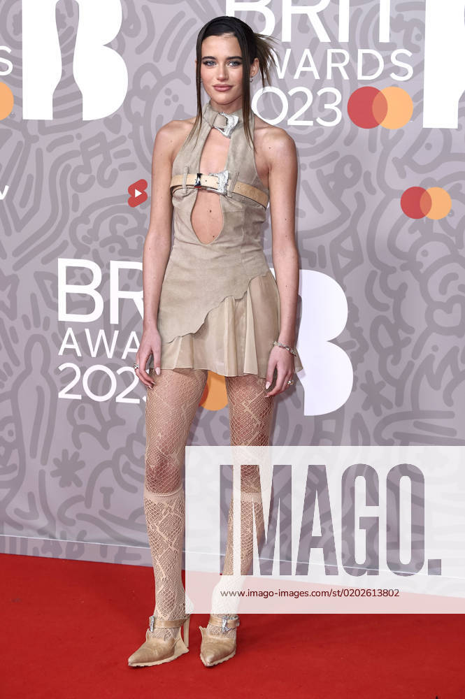 Olivia Neill at the 43 BRIT Awards 2023 ceremony at the O2 Arena London, 11 02 2023. Foto:xS.xFuturexImage