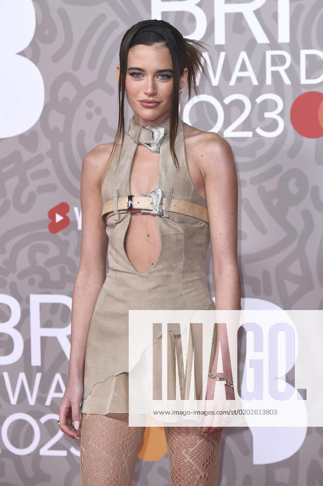 Olivia Neill at the 43 BRIT Awards 2023 ceremony at the O2 Arena London, 11 02 2023. Foto:xS.xFuturexImage