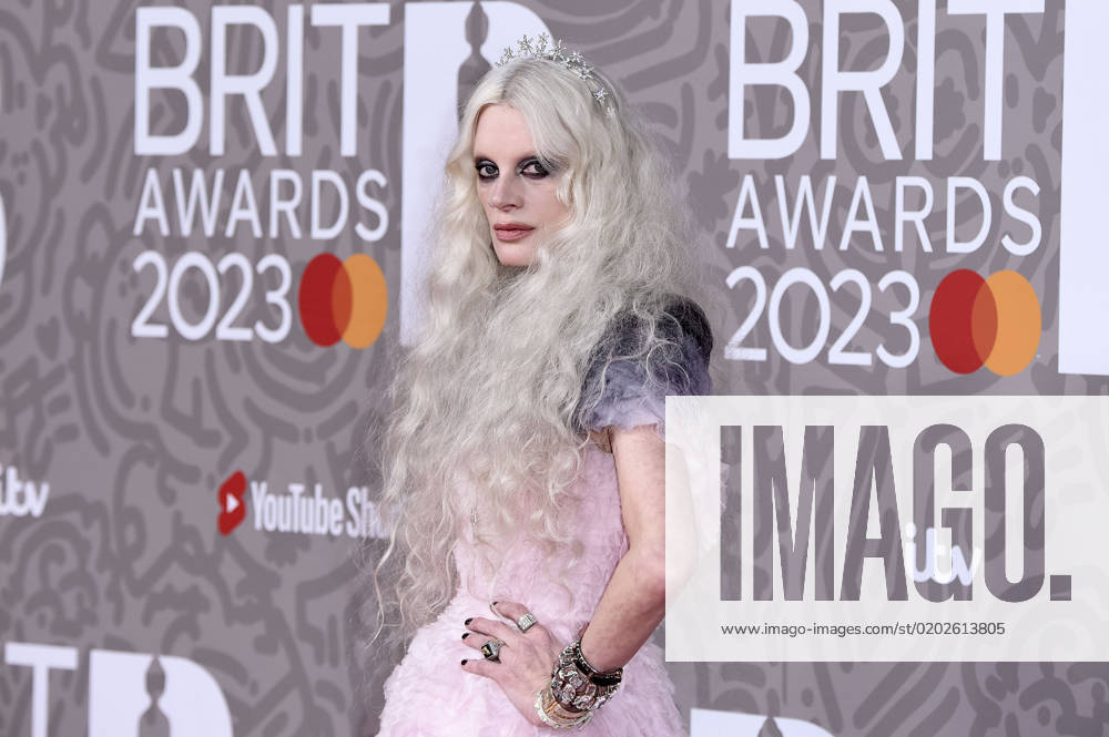 Kristen McMenemy at the 43 BRIT Awards 2023 ceremony at the O2 Arena London, 11 02 2023. Foto:xS.xFuturexImage