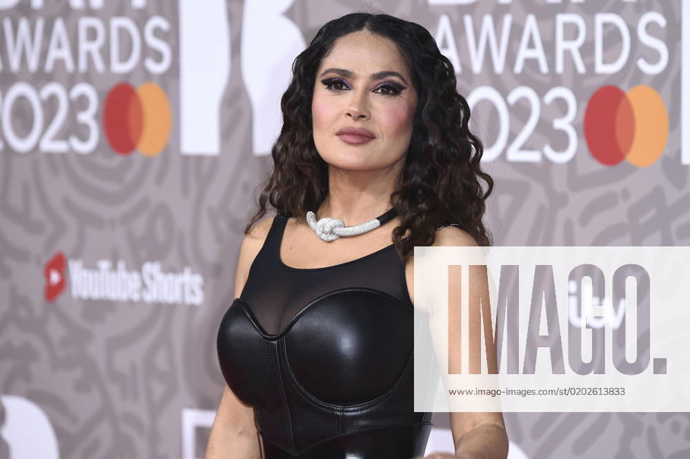 Salma Hayek at the 43 BRIT Awards 2023 ceremony at the O2 Arena London, 11 02 2023 Foto:xS.xFuturexImage