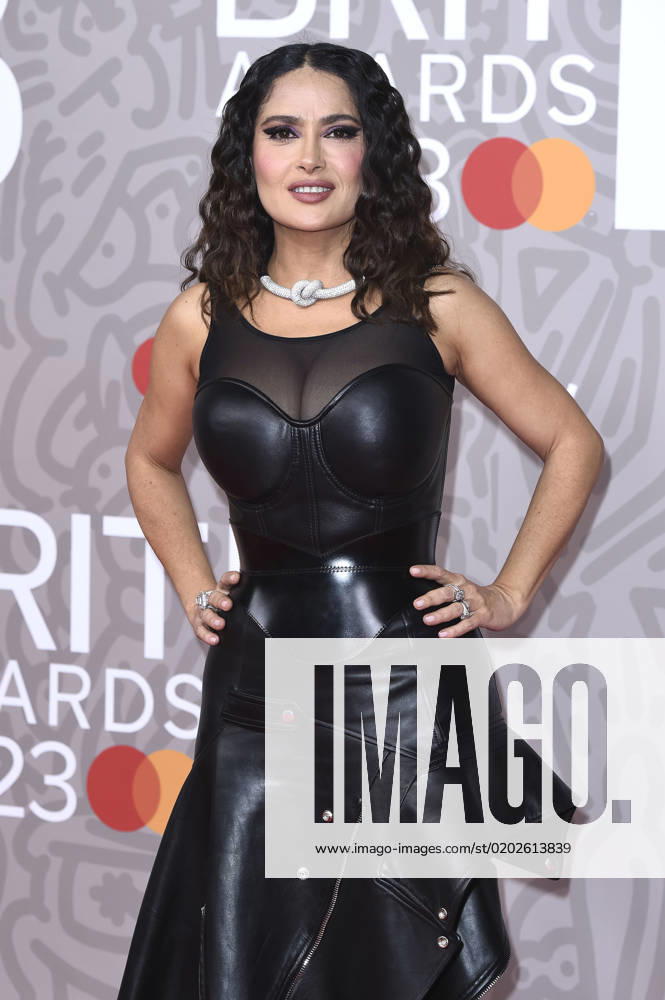 Salma Hayek at the 43 BRIT Awards 2023 ceremony at the O2 Arena London, 11 02 2023 Foto:xS.xFuturexImage
