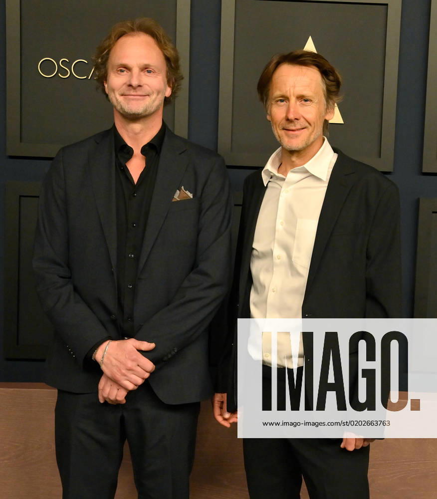 (L-R) Gaute Lid Larssen and Erik Tveten attend the 95th annual Oscars nominees luncheon at the Beverly Hilton in Beverly Hills, California on Monday, February 13, 2023. LAP20230213172 JIMxRUYMEN