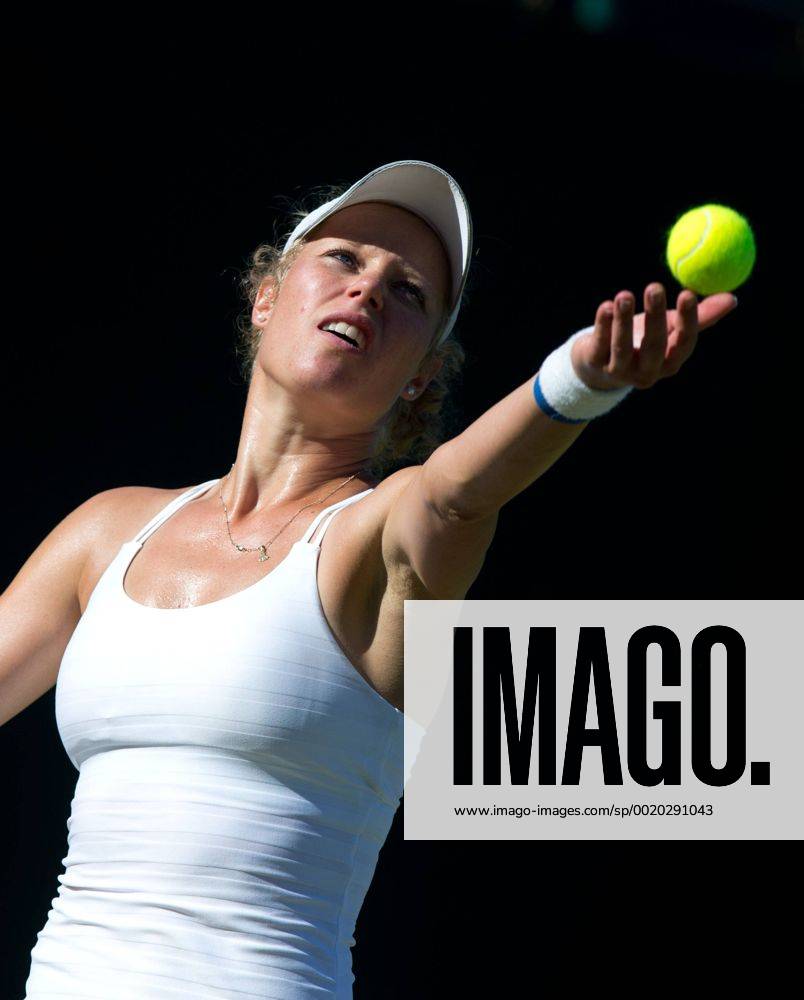Laura Siegemund (GER) Tennis - Wimbledon 2015 - Grand Slam ITF ATP Tennis Herren WTA Tennis Damen - AELTC - London - - Great Britain - 30 June 2015. Juergen Hasenkopf