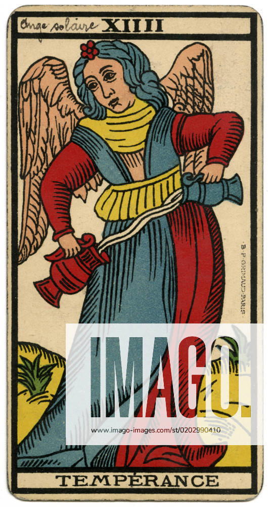 Tarot Card 14 - La Temperance (Temperance) Tarot Card 14 - La Temperance (Temperance).