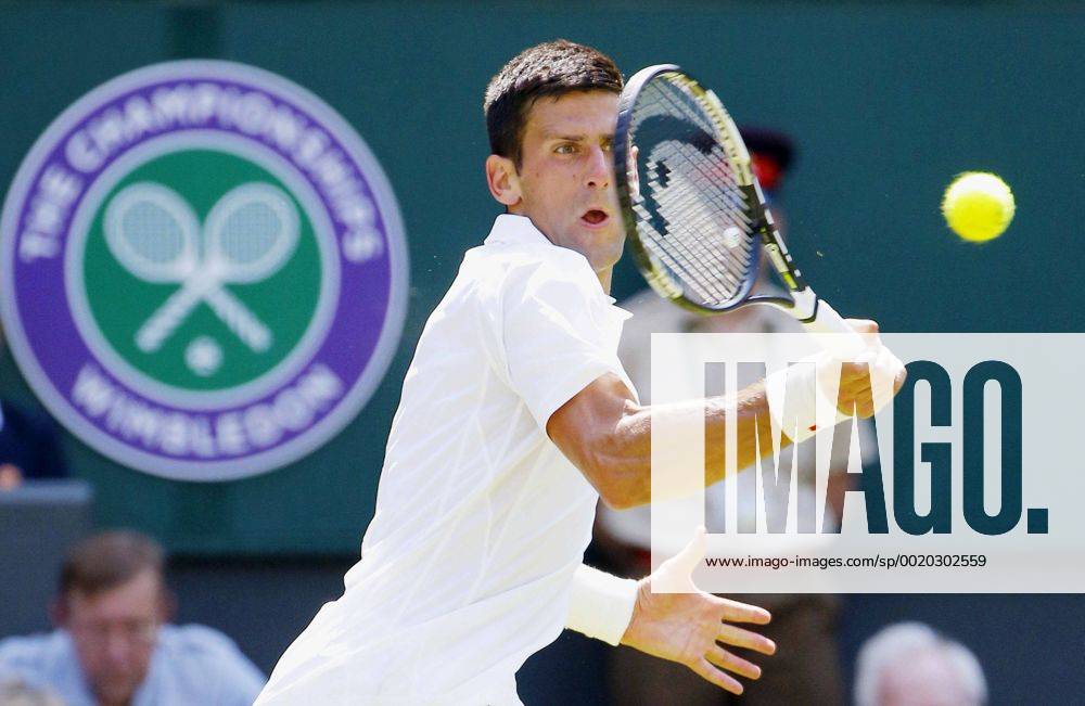 Djokovic runs through Wimbledon 2nd round Novak Djokovic of Serbia competes with Jarkko Nieminen of Finland during their Wimbledon second round match on July 1, 2015. Djokovic beat Nieminen 6-4, 6-2, 6-3.