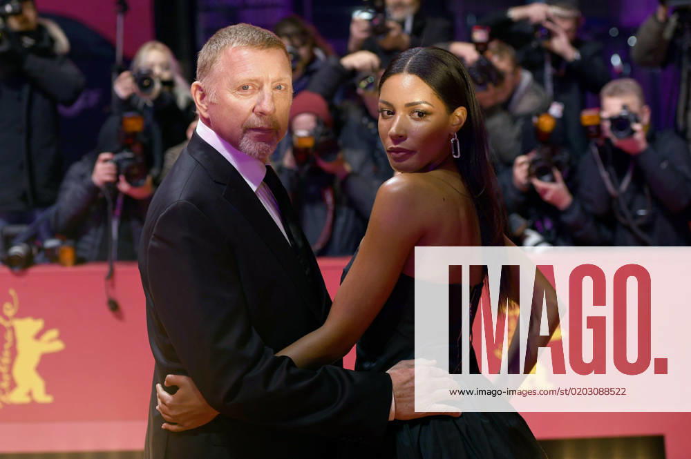 Boris Becker with partner Lilian de Carvalho Monteiro at the Red Carpet Photocall for the documentary Boom Boom The World vs Boris Becker at the Berlinale 2023 73 Berlin International Film Festival in front of the Berlinale Palast Berlin, 19 02 2023 Foto:xC.xNiehausx xFuturexImage