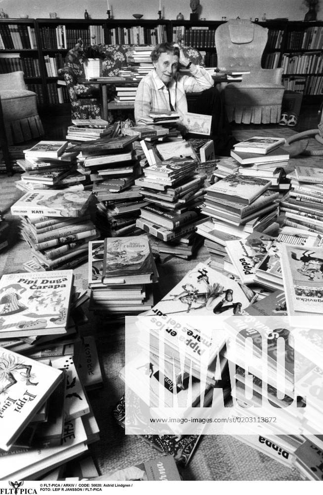 FLT PICA ARCHIVE CODE 50020 Astrid Lindgren PHOTO LEIF R JANSSON FLT PICA Sweden