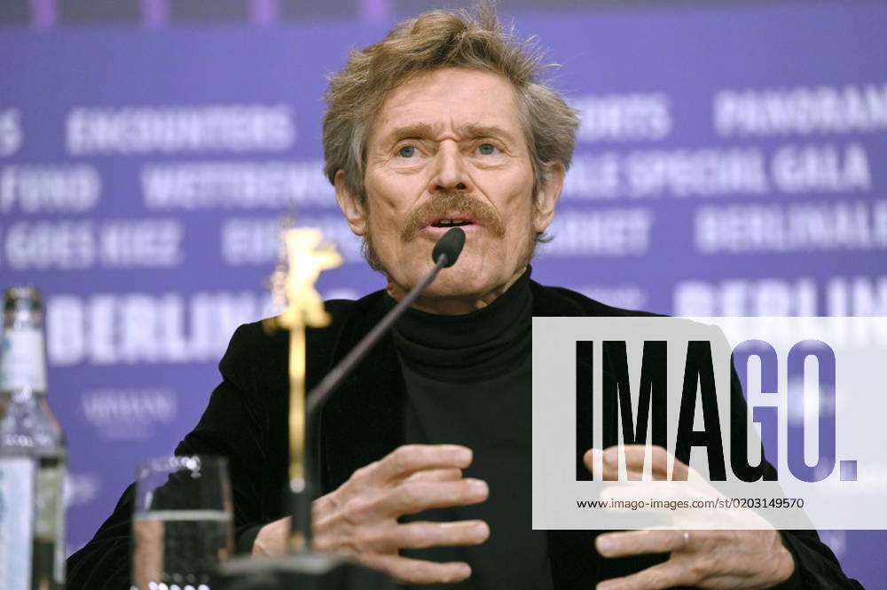 Willem Dafoe at the press conference for the feature film Inside at the Berlinale 2023 73 Berlin International Film Festival at the Grand Hyatt Berlin hotel, 20 02 2023 Foto:xF.xFuturexImage