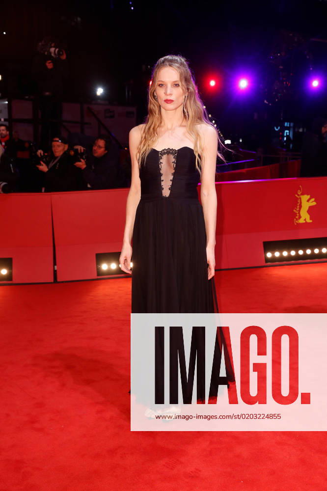 Berlinale Seneca On the Creation of Earthquakes World Premiere Lilith Stangenberg on the red carpet at the world premiere of Seneca On the Creation of Earthquakes during the 73 Berlinale at the Berlinale Palast in Berlin