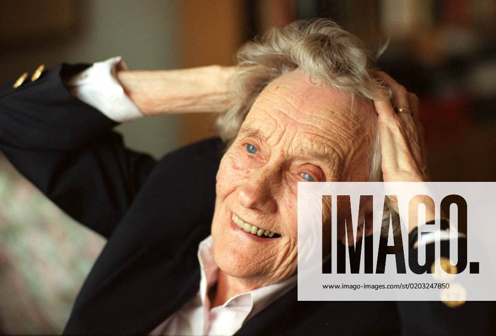 19970404 World-famous childrens author Astrid Lindgren calls herself the worlds oldest child She turns 90 this November She is seen here at her home in Vasastaden in Stockholm Astrid Lindgren has created many popular childrens book characters such as Pippi Longstocking, Madicken and Emil in Lönneberga Her
