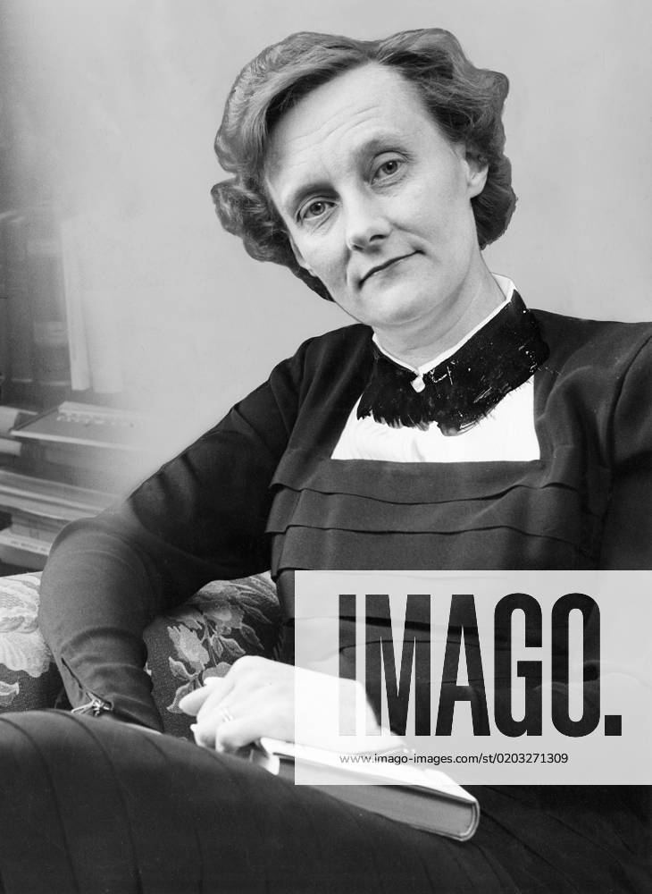 1953 10 20 Astrid Lindgren, author Sweden