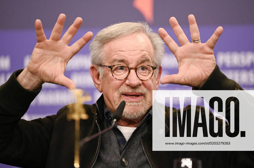 Steven Spielberg at the press conference for the award of the Golden Bear of Honor at the Berlinale 2023 73 Berlin International Film Festival at the Hotel Grand Hyatt Berlin, 21 02 2023 Foto:xF.xFuturexImage