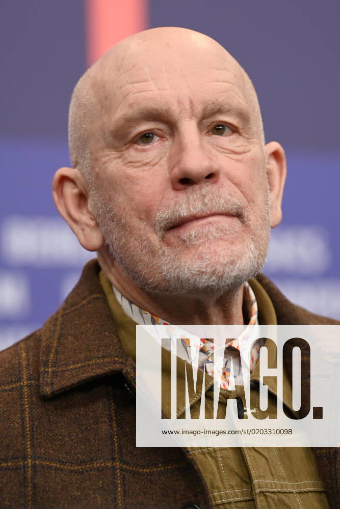 Seneca Press Conference Berlin. Germany. John Malkovich at the Seneca press conference during the 73rd Berlinale International Film Festival Berlin at Grand Hyatt Hotel. 20th February 2023. LMK200-S210223-004