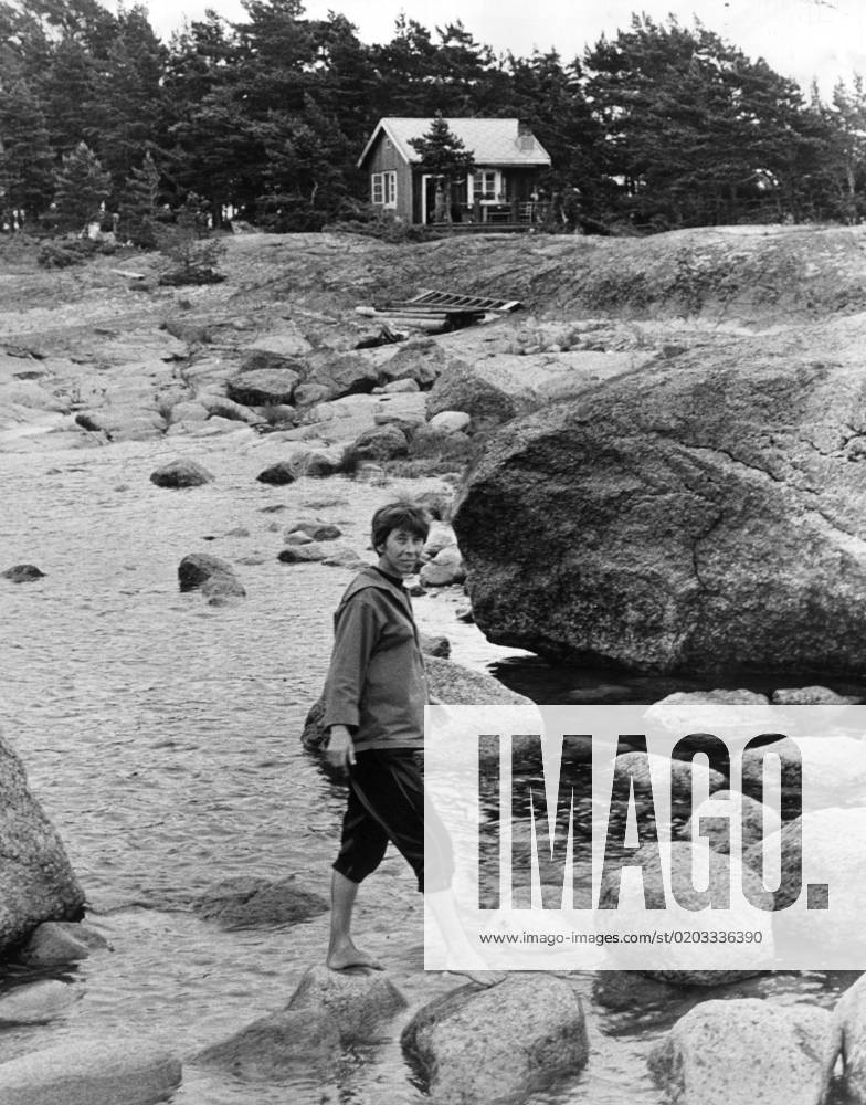 BREDSKAR FILE 13 JULY 1961 Finnish writer and illustrator Tove Jansson 9 August 1914 Â- 27 June 2001 , the mother of the world famed children s books about the Moomintrolls This year, 2014, Tove Jansson would have turned 100 years old The picture shows Tove Jansson the summer of 1961 on the small island Bredskar in Gulf of Finland where she had seve