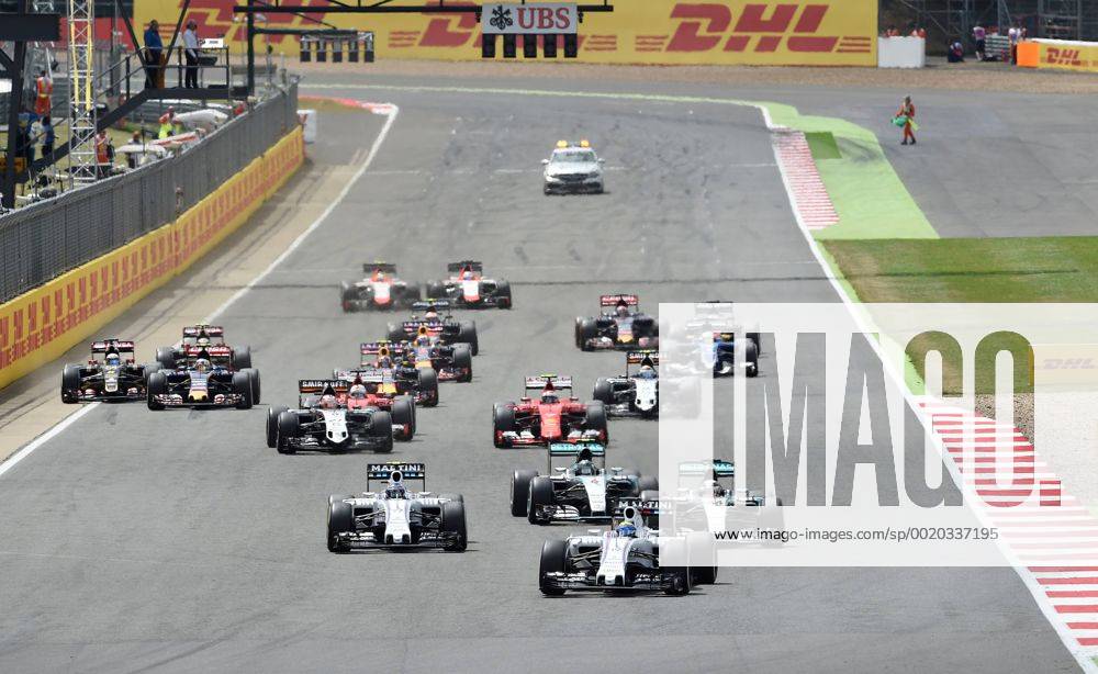Start, formula 1 GP, Great Britain in Silverstone 05.07.2015 Photo:mspb Jerry Andre Start; formula 1 GP, Great Britain