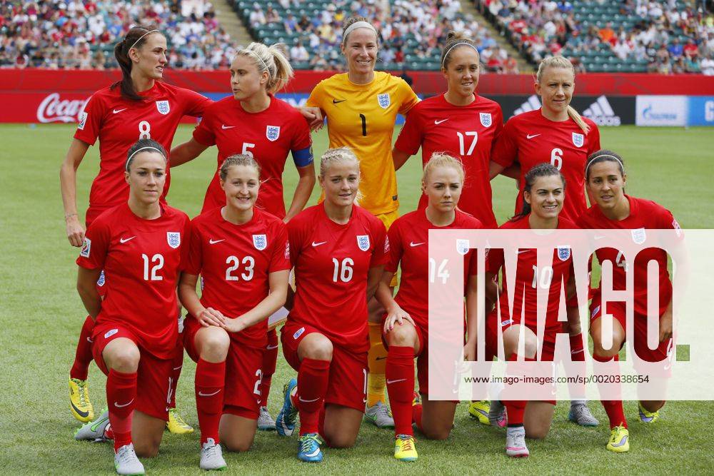 England team group Mannschaftsbild Totale group line-up (ENG), JULY 4, 2015 - Football Soccer : FIFA Women s World Cup Canada 2015 third place match between Germany 0-1 England at Commonwealth Stadium in Edmonton, Canada. NOxTHIRDxPARTYxSALES. (qdwa041755)