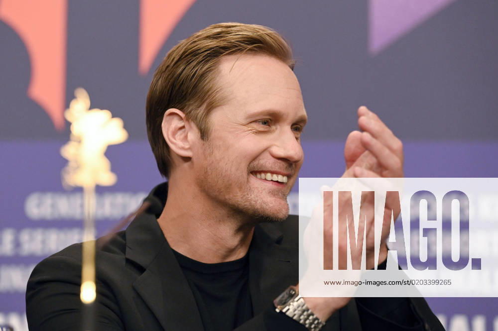 Alexander Skarsgard at the press conference for the feature film Infinity Pool at the Berlinale 2023 73 Berlin International Film Festival at the Hotel Grand Hyatt Berlin, 22 02 2023. Foto:xF.xFuturexImage