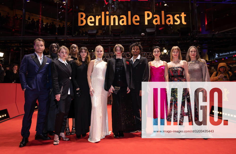 Shooting Stars 2023 @ Berlinale BERLINALE RED CARPET PHOTOCALL for Shooting Stars, Agents, Jury EUROPEAN SHOOTING STARS AWARD CEREMONY @ Berlinale Palast efp European Shooting Stars 2023 Leonie Benesch Germany Gizem Erdogan, Sweden Yannick Jozefzoon, The Netherlands Kayije Kagam