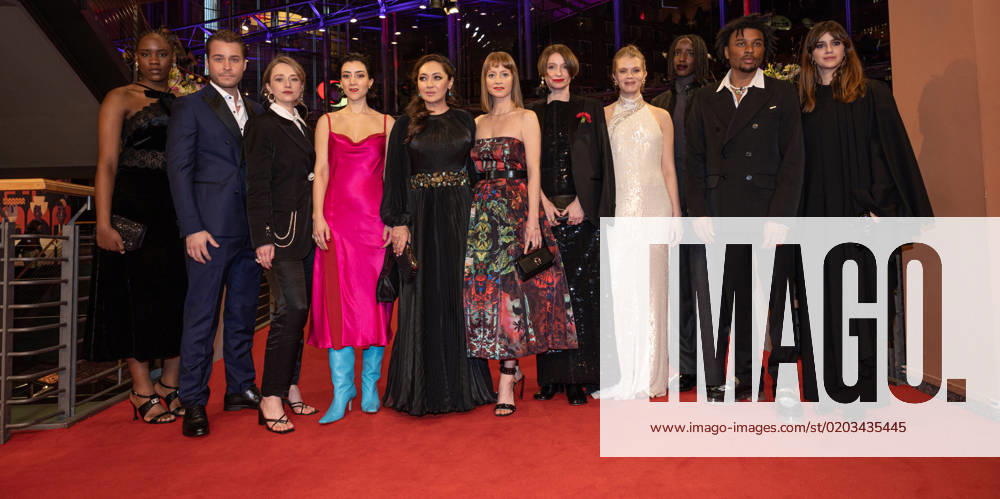 Shooting Stars 2023 @ Berlinale BERLINALE RED CARPET PHOTOCALL for Shooting Stars, Agents, Jury EUROPEAN SHOOTING STARS AWARD CEREMONY @ Berlinale Palast efp European Shooting Stars 2023 Leonie Benesch Germany Gizem Erdogan, Sweden Yannick Jozefzoon, The Netherlands Kayije Kagam