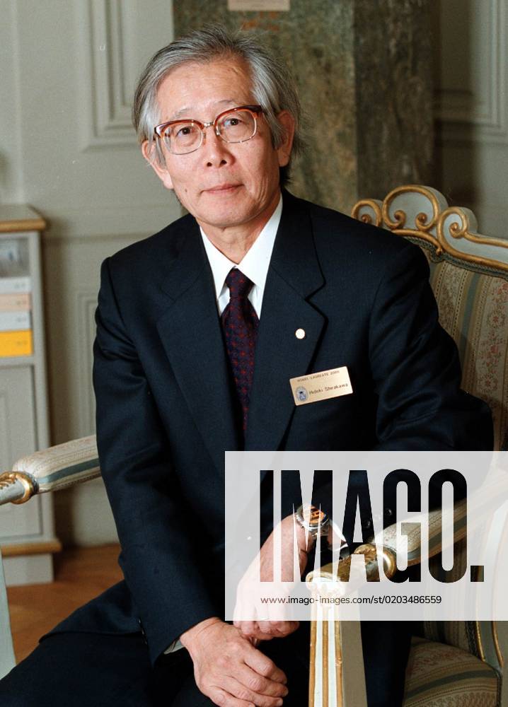 STOCKHOLM 001209 Nobel Laureate in Chemistry, Hideki Shirakawa, Japan STOCKHOLM SWEDEN