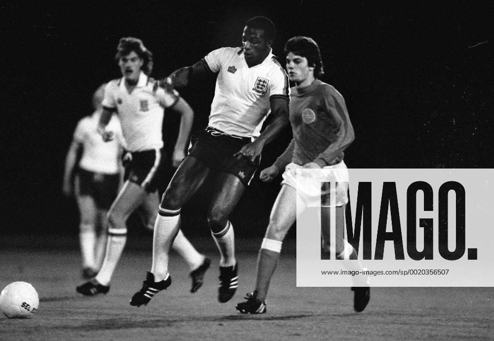 Football - 1980 European Under-21 Championship Qualifier - Denmark U21 U 21 1 England U21 2 Cyrille Regis - England at Hvidovre Stadion, Copenhagen. 19 09 1978