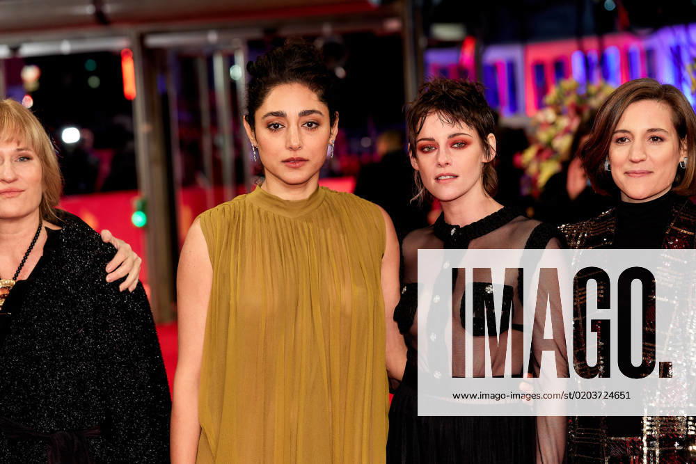Berlinale Closing Night and Award Ceremony Golshifteh Farahani and Kristen Stewart on the red carpet at the Berlinale Closing Night and Award Ceremony during the 73 Berlinale at the Berlinale Palast in Berlin