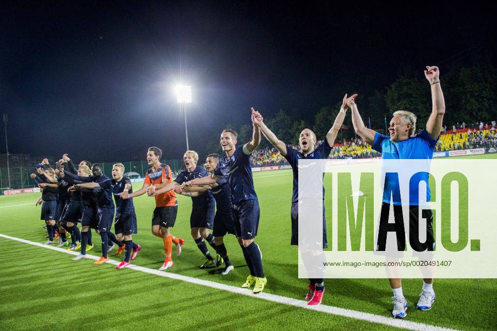 Vilnius, Litauen - 150721 Laget Zalgiris Vilnius VMFD and Malmö FF - Quali - Champions League den 21 juli 2015 i Vilnius. .Foto: LUDVIG THUNMAN BILDBYRAN kod LT 35107 News - July 21, 2015 - ZUMAb138