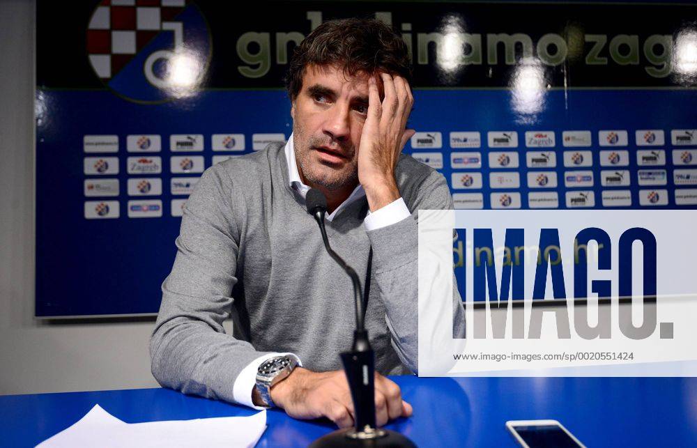 Zoran Mamic press conference PK Pressekonferenz 27.7.2015., Croatia, Zagreb - Dinamo s coach Zoran Mamic held a press conference ahead of the first match of third qualifying round of the Champions League in which GNK Dinamo plays against the Norwegian representative FK Molde. MarkoxPrpic PIXSELL