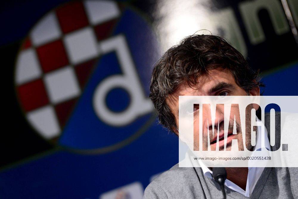 Zoran Mamic press conference PK Pressekonferenz 27.7.2015., Croatia, Zagreb - Dinamo s coach Zoran Mamic held a press conference ahead of the first match of third qualifying round of the Champions League in which GNK Dinamo plays against the Norwegian representative FK Molde. MarkoxPrpic PIXSELL