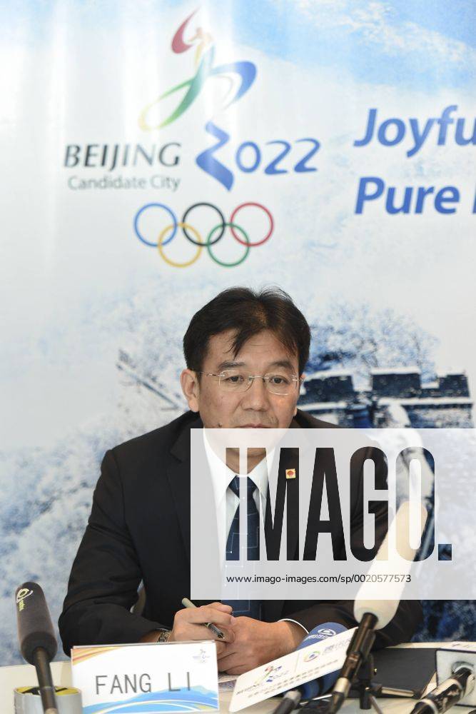 (CHINA OUT) Fang Li, vice head of the Beijing Municipal Environmental Protection Bureau, attends the Beijing Bid Committee press briefing of the 128th IOC Session on July 30, 2015 in Kuala Lumpur, Malaysia. CFP470956614
