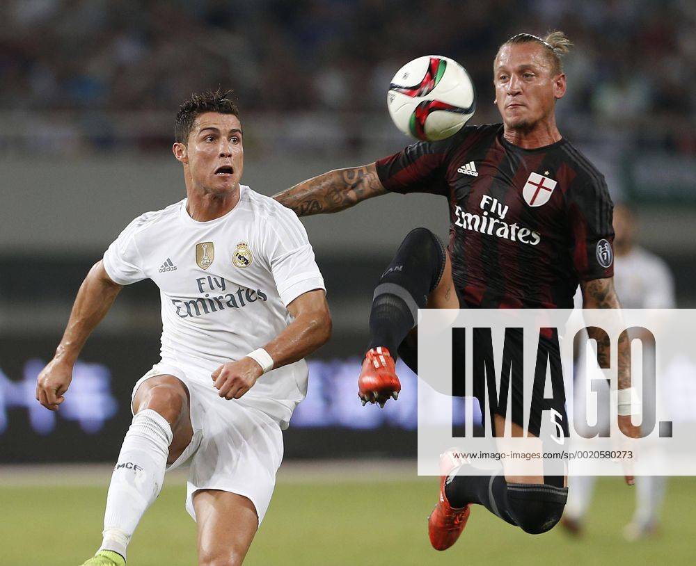 Pre-season friendly match between Real Madrid and AC Milan. In this picture, Cristiano Ronaldo. CHEMAxREYx