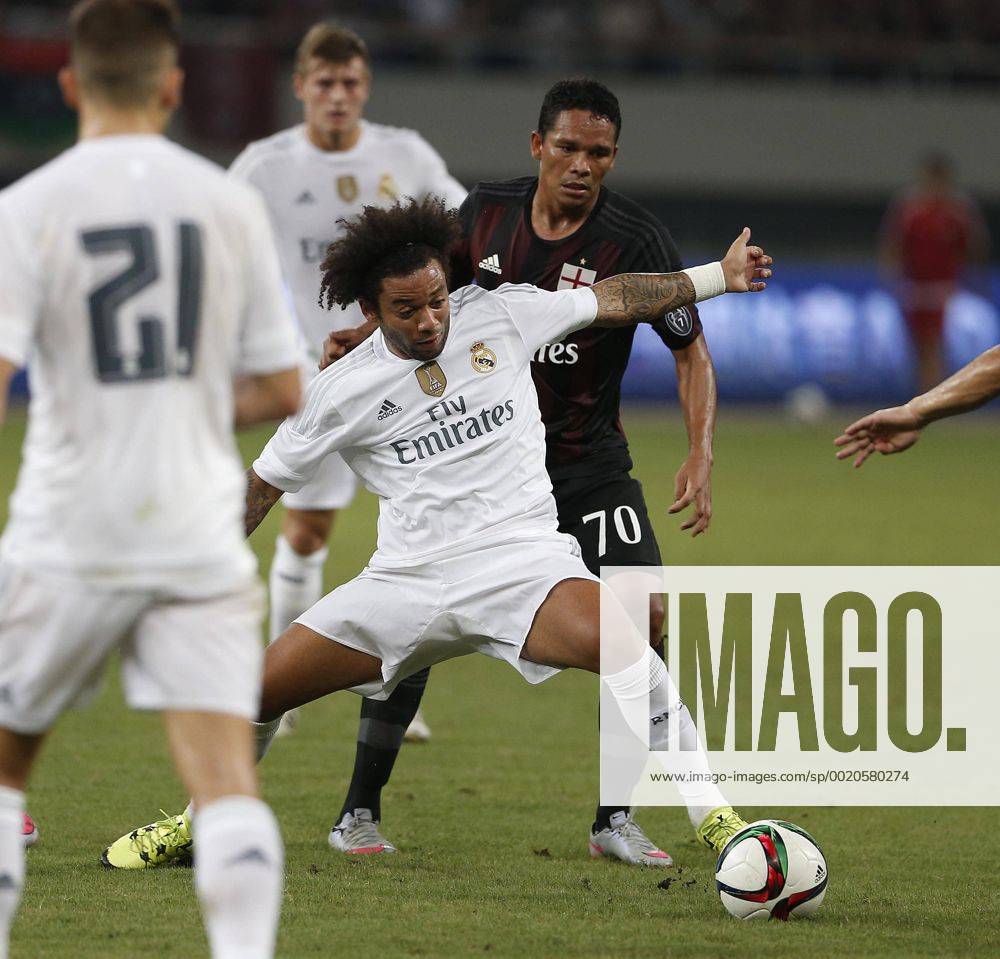 Pre-season friendly match between Real Madrid and AC Milan. In this picture, Marcelo. CHEMAxREYx