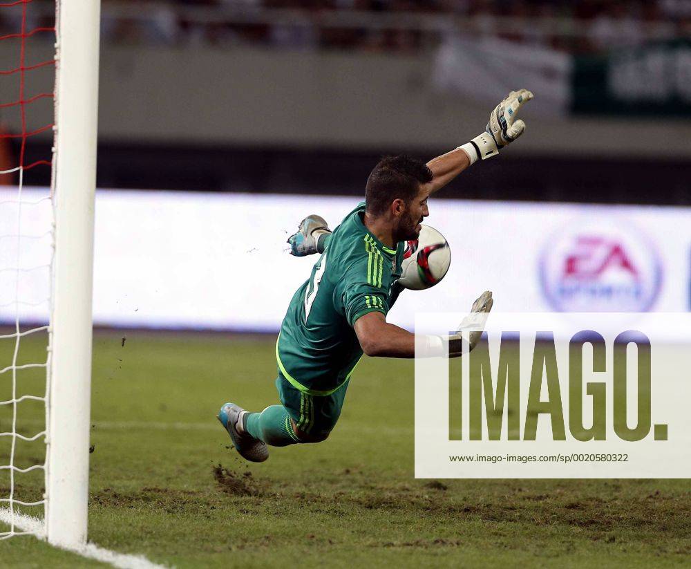 Pre-season friendly match between Real Madrid and AC Milan. In this picture, Kiko Casilla. CHEMAxREYx
