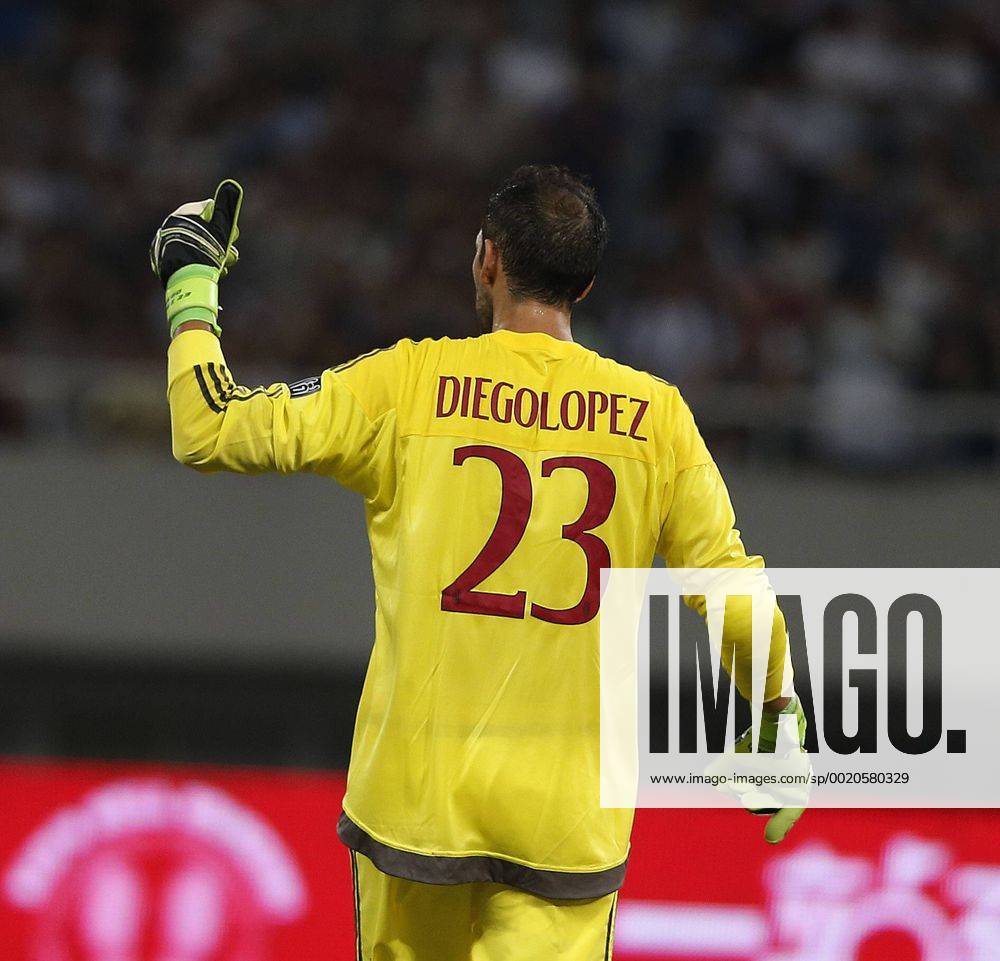 Pre-season friendly match between Real Madrid and AC Milan. In this picture, Diego Lopez. CHEMAxREYx