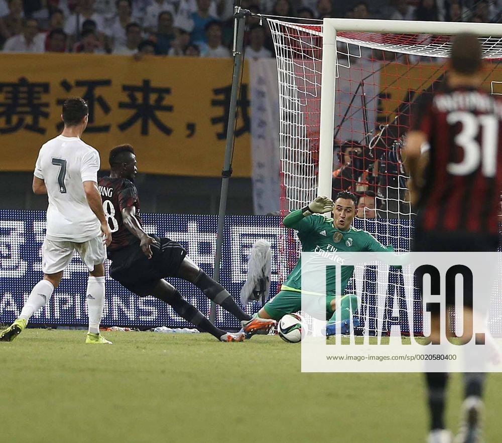 Pre-season friendly match between Real Madrid and AC Milan. In this picture, Keylor Navas. CHEMAxREYx