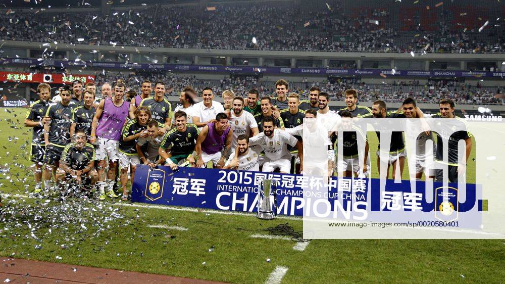 Pre-season friendly match between Real Madrid and AC Milan. CHEMAxREYx