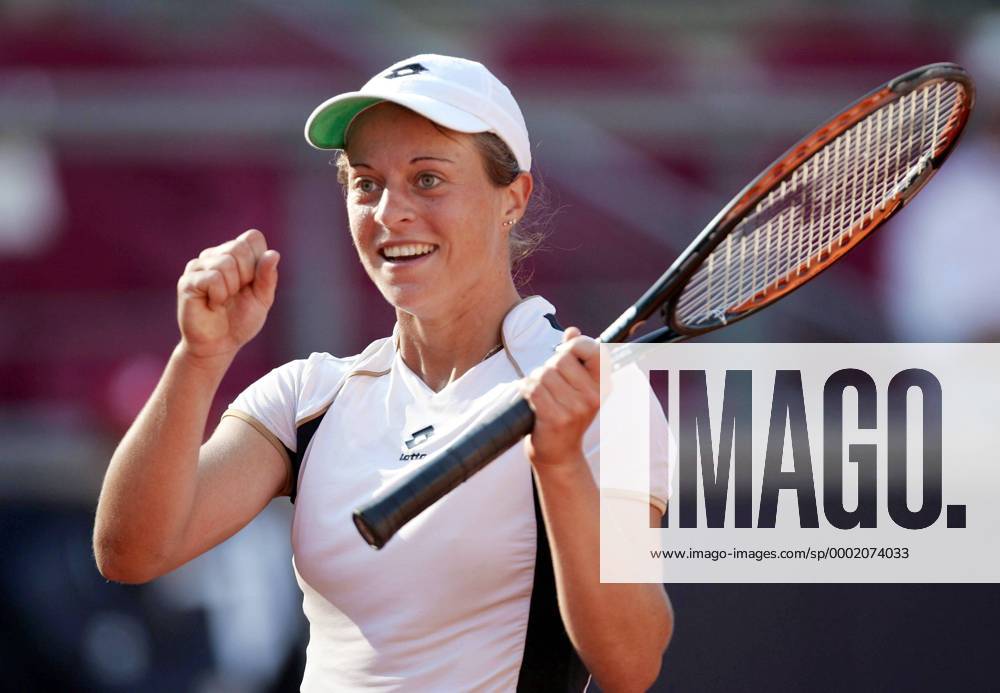 Martina Müller (Deutschland) jubelt Tennis Damen Qatar Telecom German Open 2006, WTA Tour Einzelbild Hundekehle Berlin