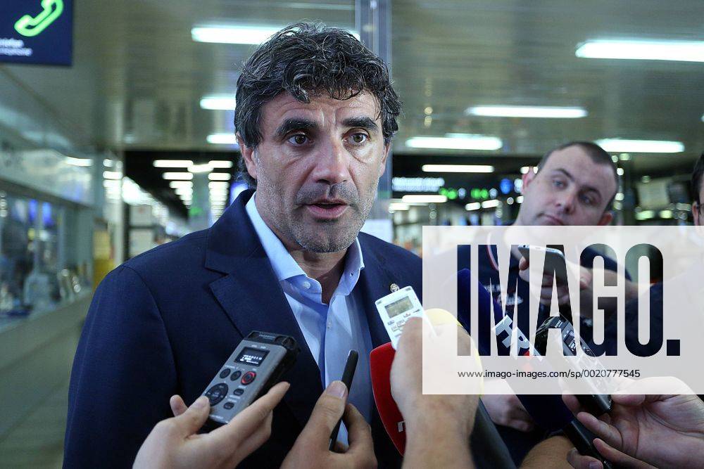 UEFA Champions League play-off - GNK Dinamo goes to Albania 18.08.2015., Zagreb, Croatia - Players of GNK Dinamo goes to Albania where they will play Champions League play-off against KF Skenderbeu. Zoran Mamic. GoranxStanzl PIXSELL