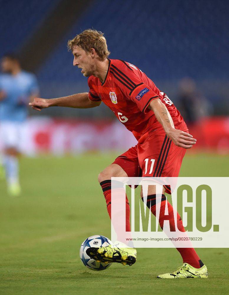 FUSSBALL CHAMPIONS LEAGUE SAISON 2015 2016 QUALIFIKATION Lazio Rom - Bayer 04 Leverkusen 18.08.2015 Stefan Kiessling (Bayer 04 Leverkusen)