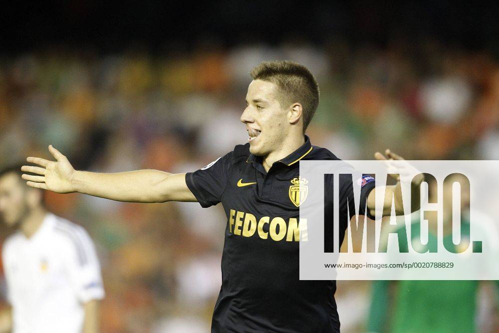 AS Monaco FC s Mario Pasalic celebrates goal during Champions League 2015 2016 Play-Offs 1st leg match. August 19,2015. (2015081924)