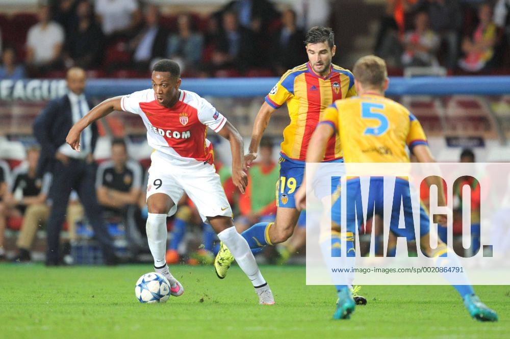 ANTHONY MARTIAL (asm) - Antonio Barragan (val) - Champions League Quali, AS Monaco vs. Valencia CF - 25 08 2015 FEP Panoramic