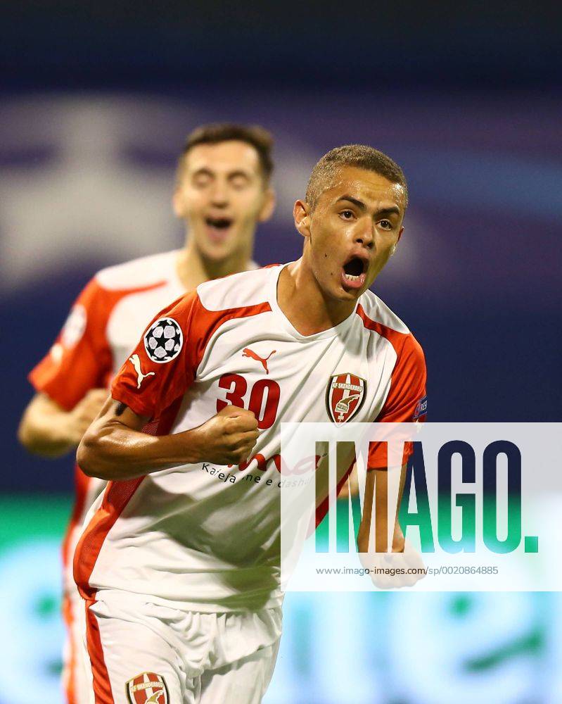 UEFA Champions League play-offs - second leg - GNK Dinamo - KF Skenderbeu 25.08.2015., stadium Maksimir, Zagreb, Croatia - UEFA Champions League play-offs, second leg, GNK Dinamo - KF Skenderbeu. Esquerdinha. SlavkoxMidzor PIXSELL