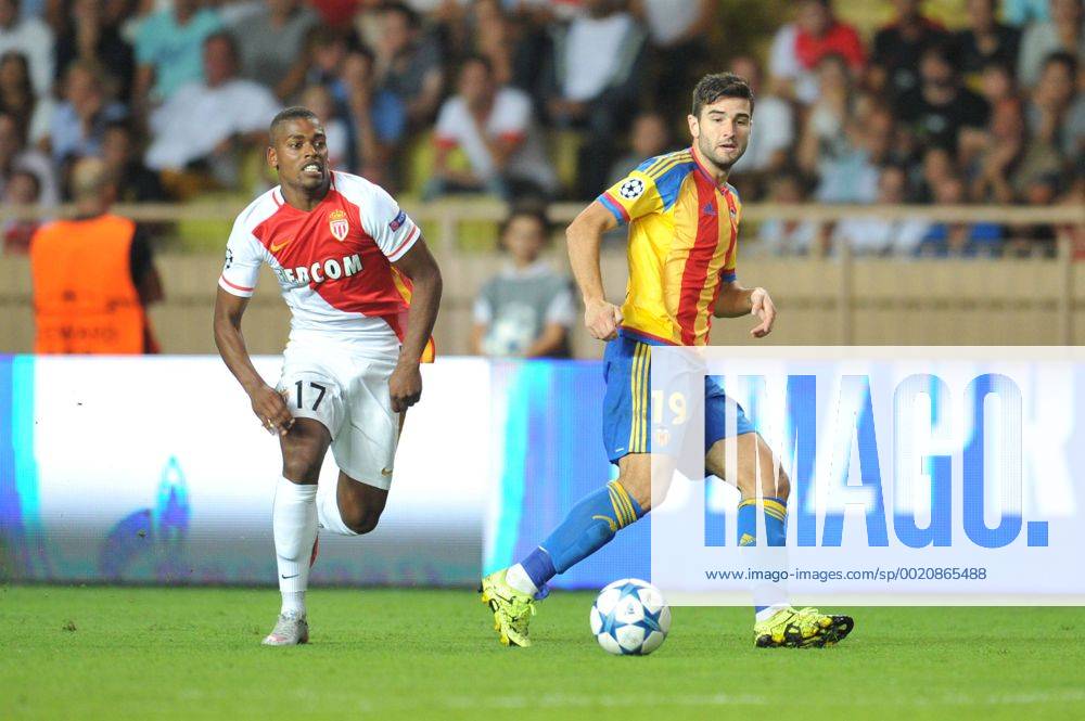 Ivan Cavaleiro (asm) - Antonio Barragan (val) - Champions League Quali, AS Monaco vs. Valencia CF - 25 08 2015 FEP Panoramic