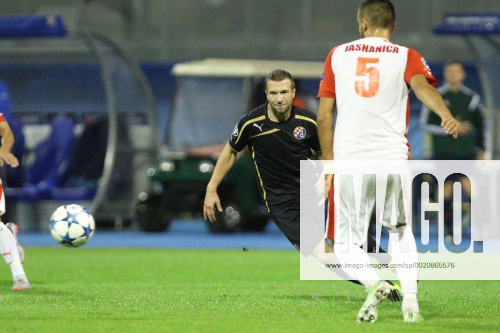 Zagreb, 25.8.2015. - Champions League, Play-Offs 2nd leg, Stadion Maksimir, GNK Dinamo (blue) - KF Skenderbeu (white) 4:1 Domagoj ANTOLIC (8)