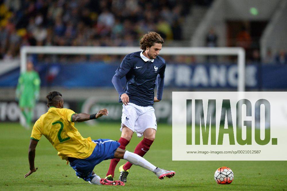 Aktuell Fußball, U21 Testspiel, Frankreich - Brasilien Adrien Rabiot (fra) - Maicon (bre) FOOTBALL : France vs Bresil - Espoirs - match amical - 08 09 2015 AnthonyBIBARD FEP Panoramic
