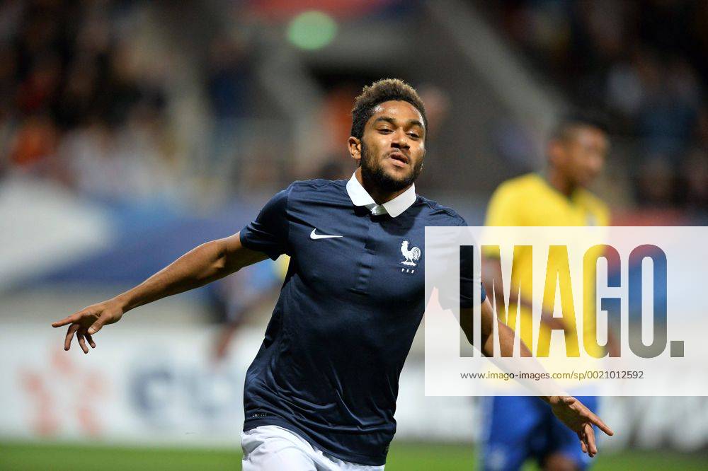 Aktuell Fußball, U21 Testspiel, Frankreich - Brasilien Jordan Amavi (fra) - but - joie FOOTBALL : France vs Bresil - Espoirs - match amical - 08 09 2015 AnthonyBIBARD FEP Panoramic