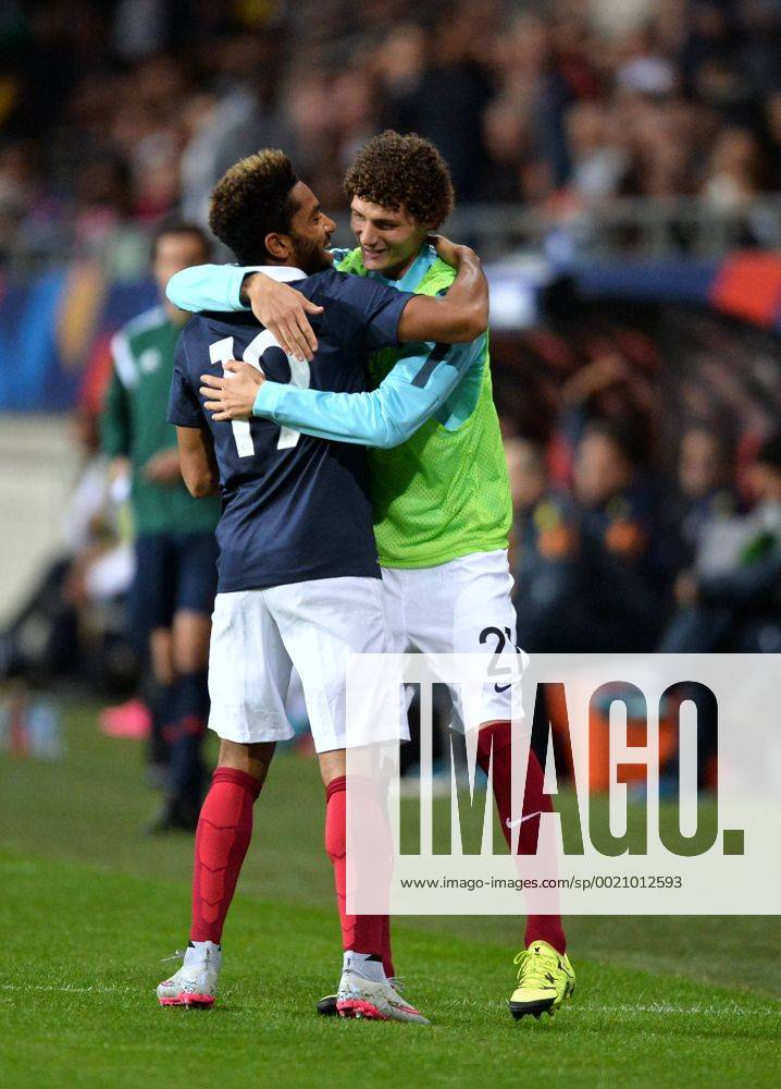 Aktuell Fußball, U21 Testspiel, Frankreich - Brasilien Jordan Amavi (fra) - Benjamin Pavard (fra) FOOTBALL : France vs Bresil - Espoirs - match amical - 08 09 2015 AnthonyBIBARD FEP Panoramic